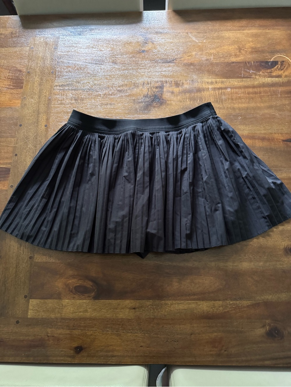 Old Navy Black Pleated Tennis Skort Size XL